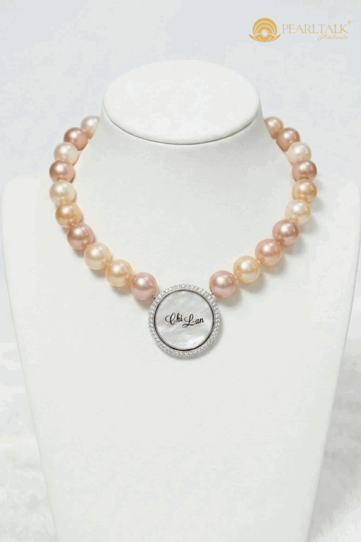 CHUỖI NGỌC TRAI KHẮC TÊN RIÊNG